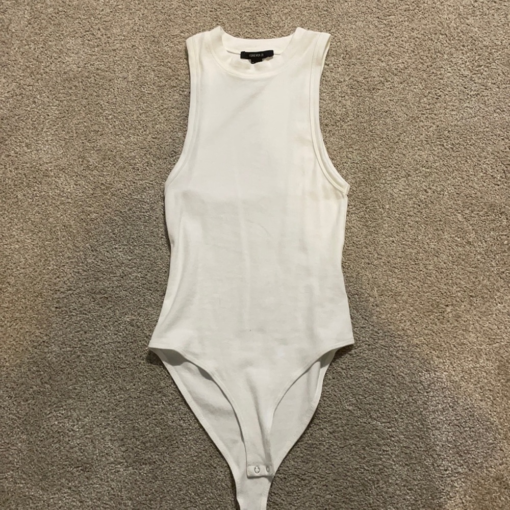 white bodysuit